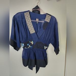 Kimono Anthropologie Top by Lithe